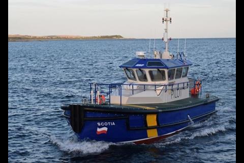 ABP Ayr's pilot boat 'Scotia' by Macduff Ship Design